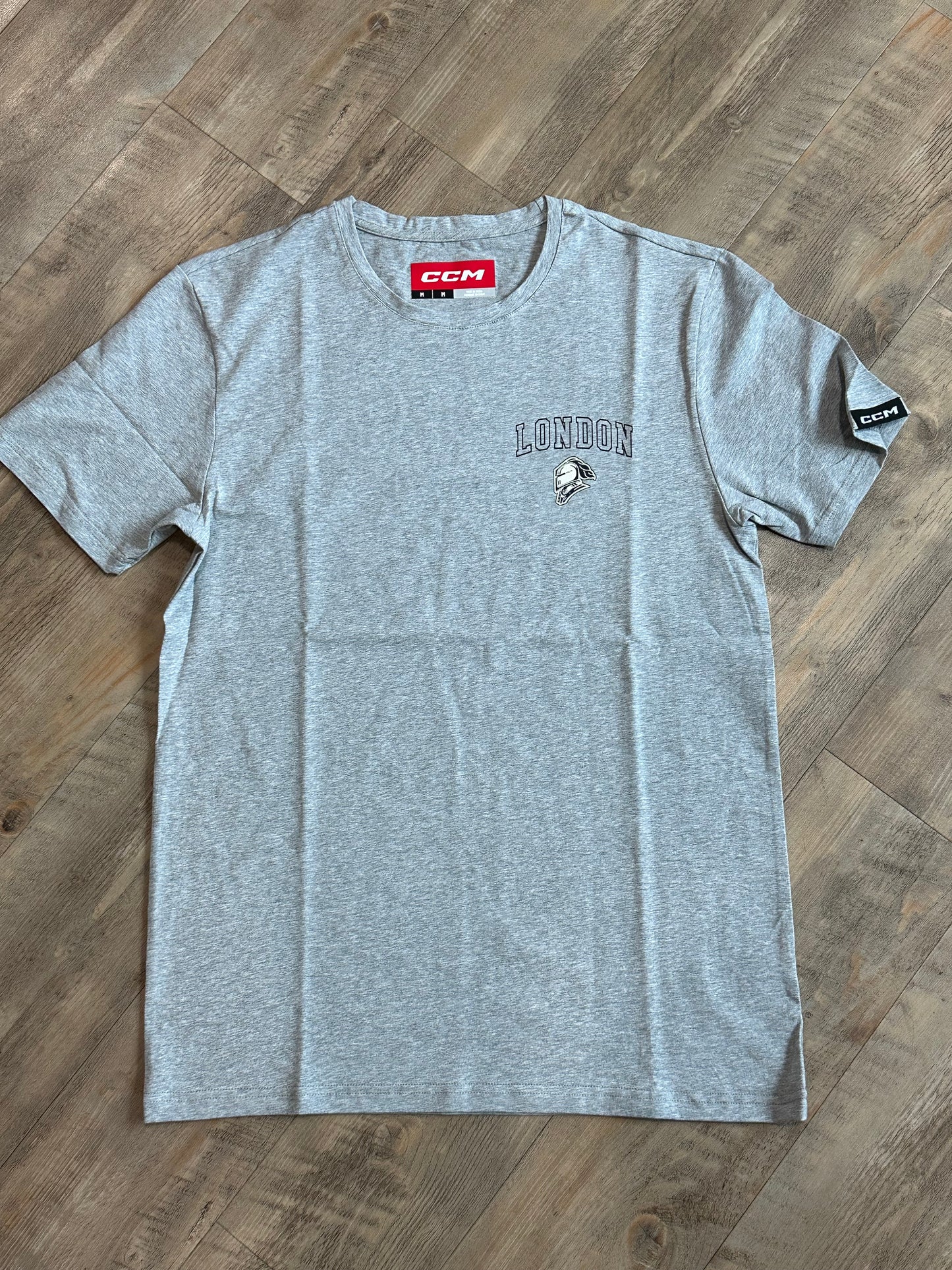 Men's CCM Grey Athletic T-Shirt