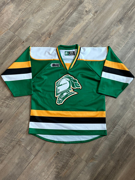 Youth Pre-Customized Green Sublimated Jersey