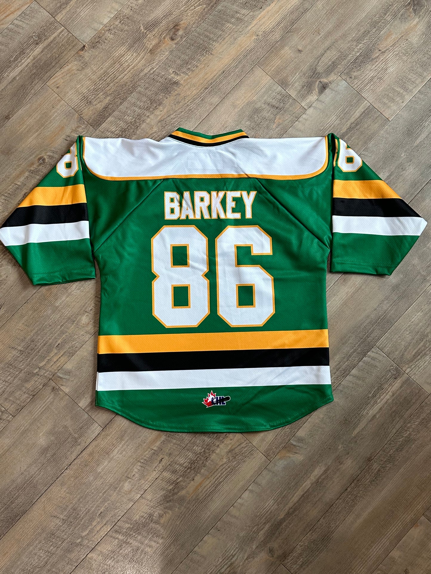 Youth Pre-Customized Green Sublimated Jersey