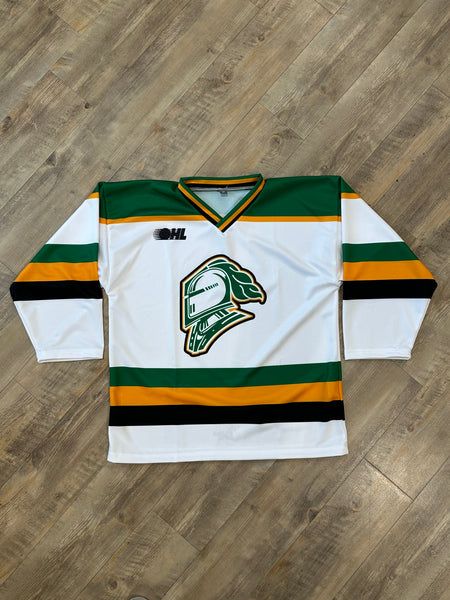 London Knights White Sublimated Jersey