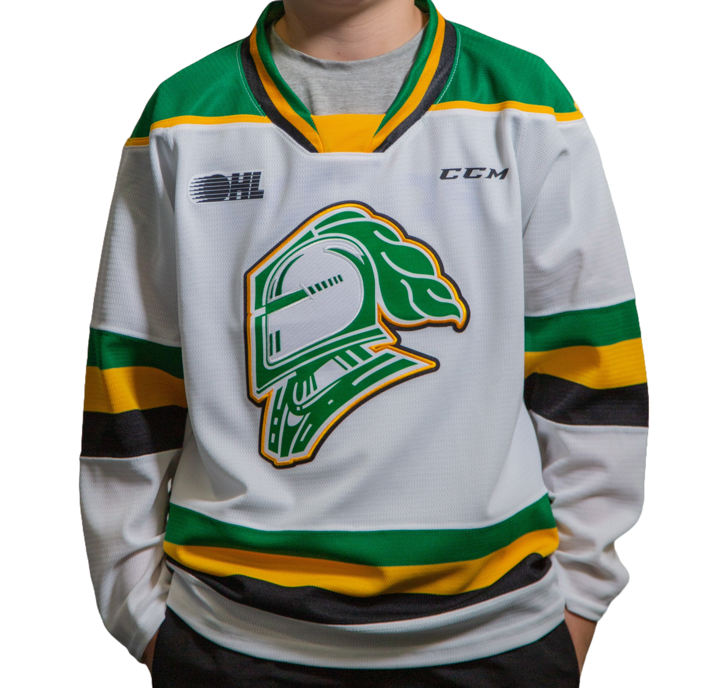 Youth London Knights Jersey - White