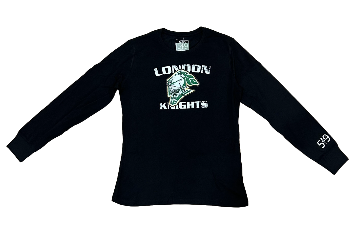 519 Womens Long Sleeve Distressed Tee