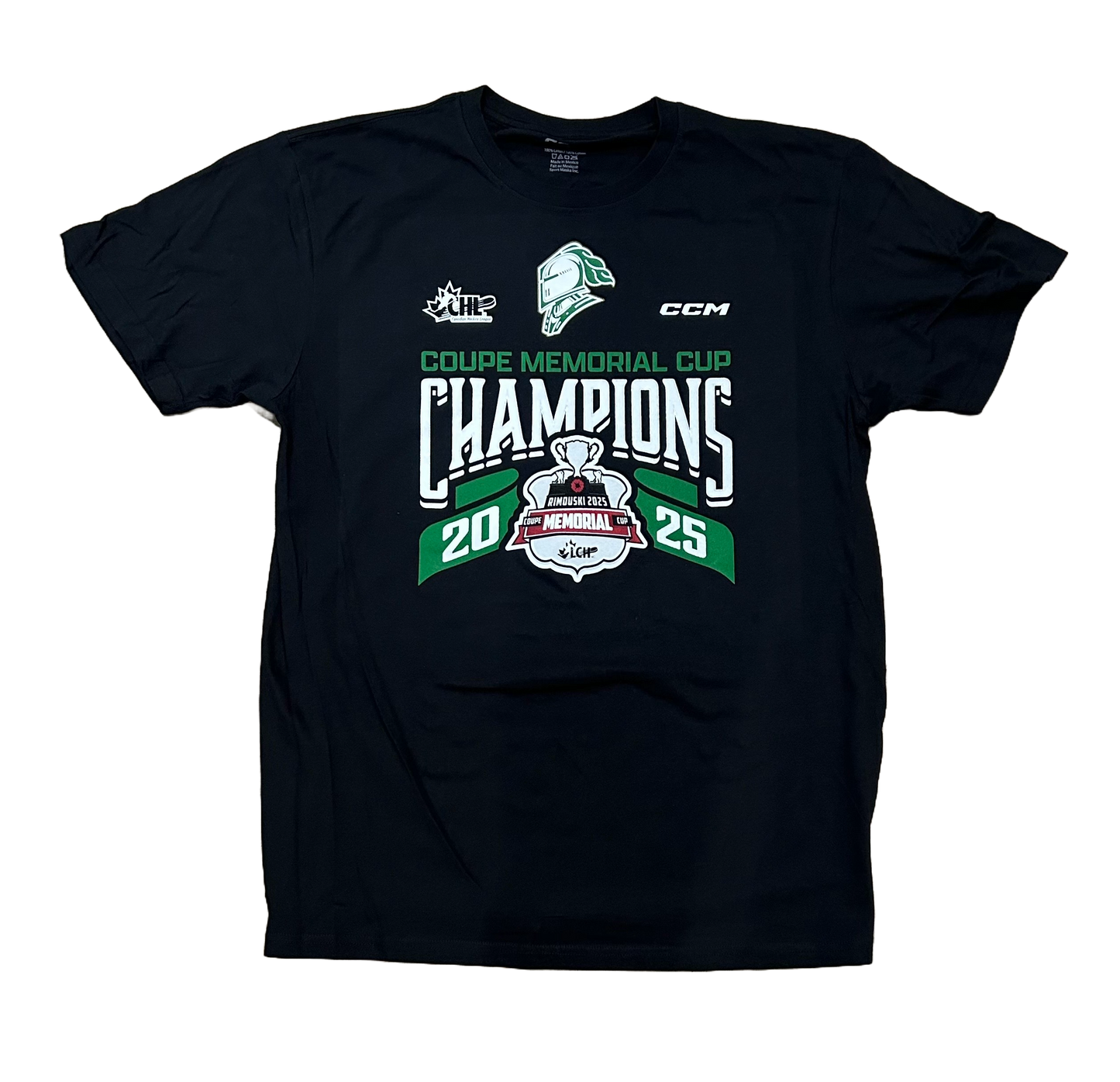 2025 Memorial Cup Champions Shirt