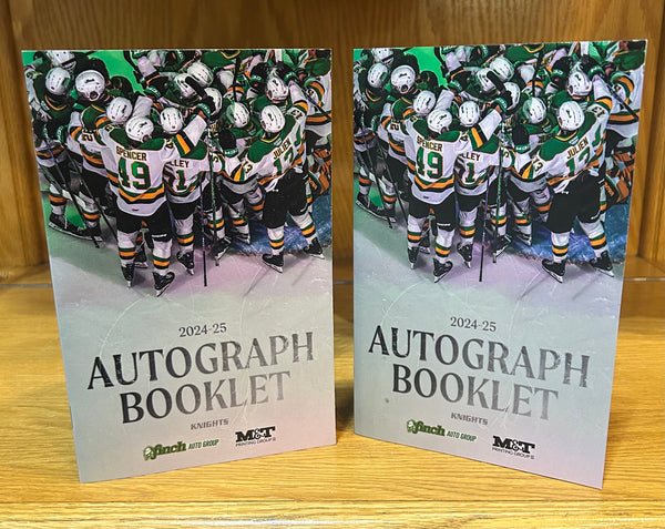 2024/25 London Knights Autograph Booklet