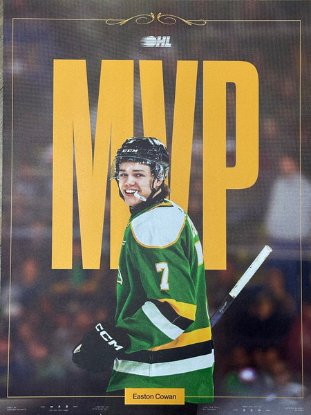 Easton Cowan MVP Poster