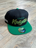 Snapback Script Logo Dynasty Flat Brim