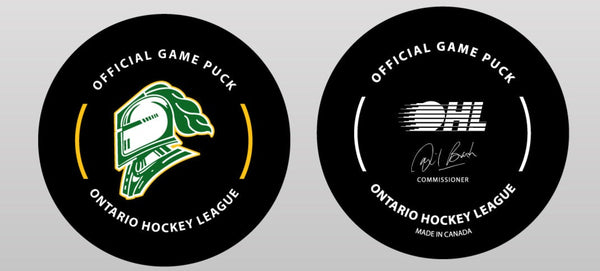 London Knights Official Game Puck