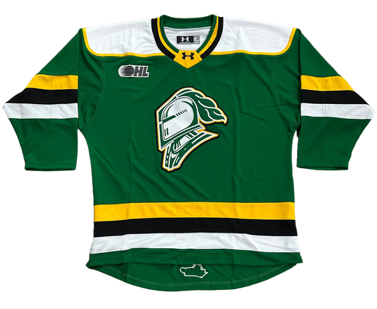Under Armour Authentic Off-Ice Green Jersey