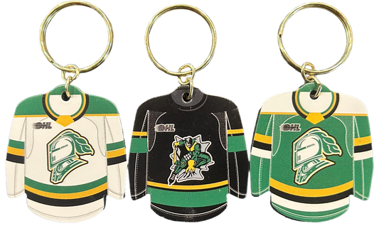London Knights Jersey Keychains