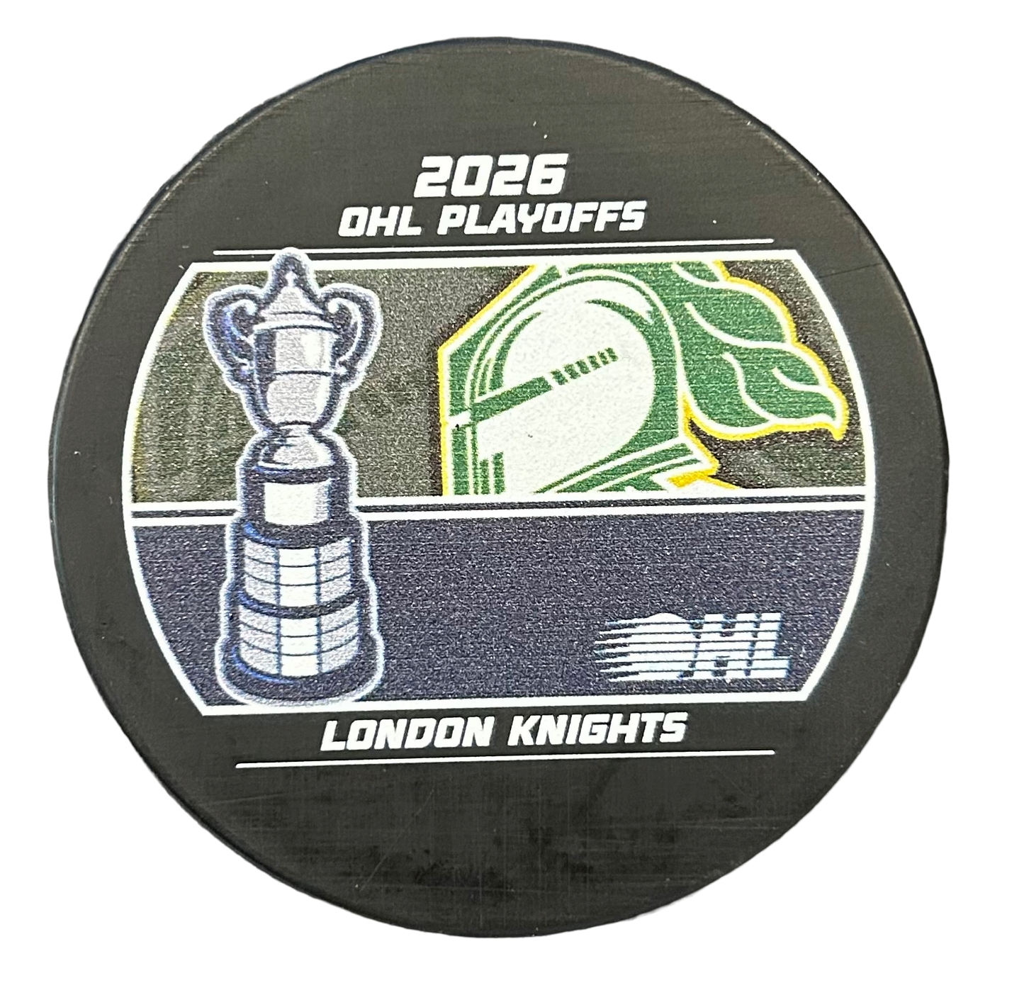 2026 OHL Playoff Puck