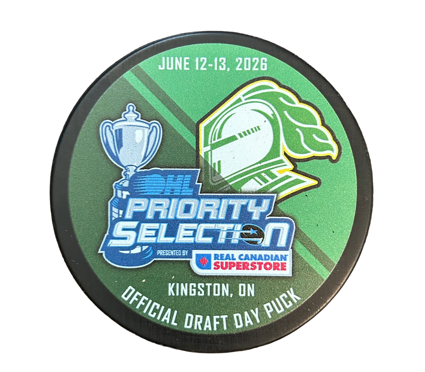 2026 OHL Draft Puck