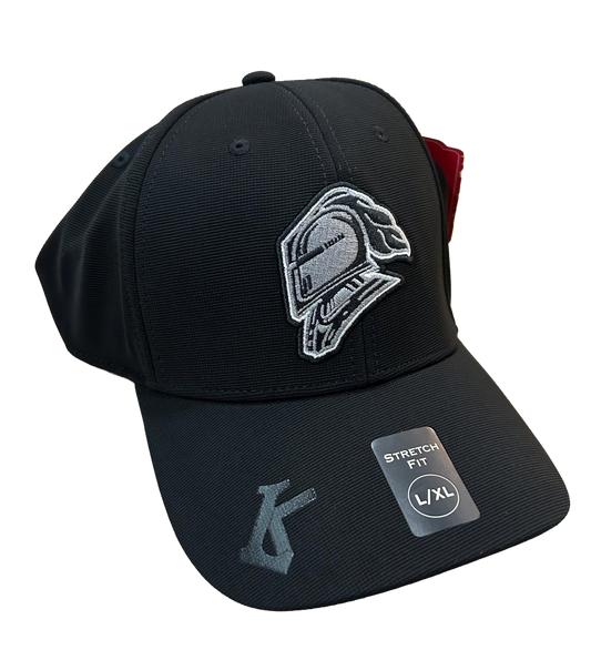 Knights Black Fitted Style Hat