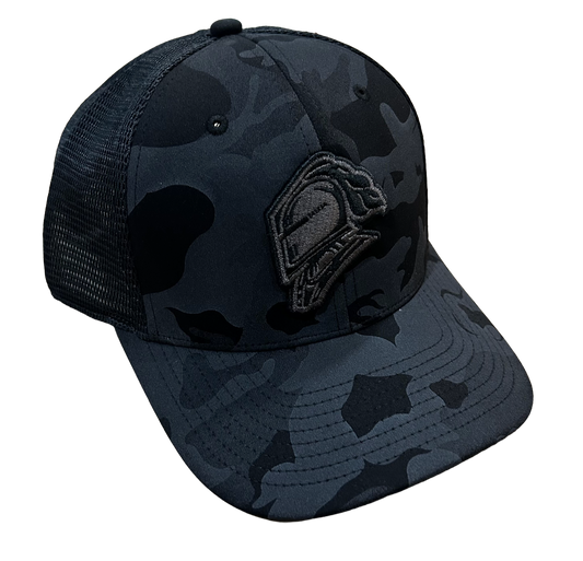 London Knights Black Camo Hat