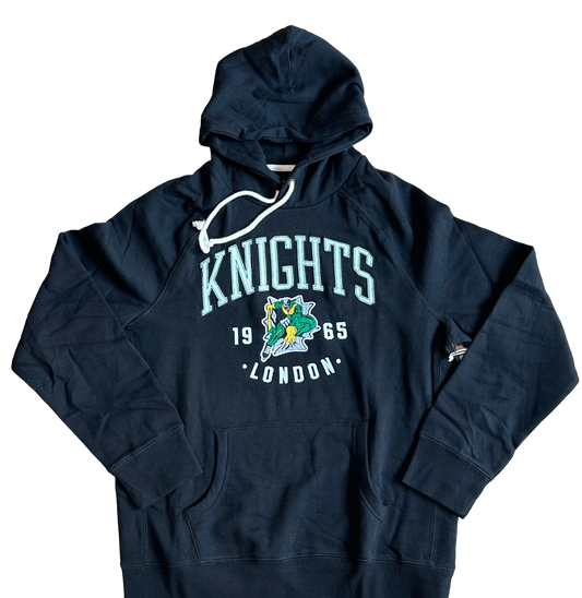 Men's Campus Crew Black Hoodie