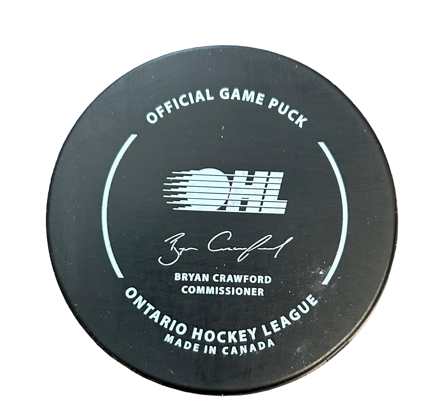 2026 OHL Draft Puck
