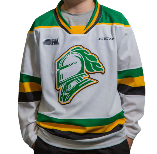 Youth London Knights Jersey - White