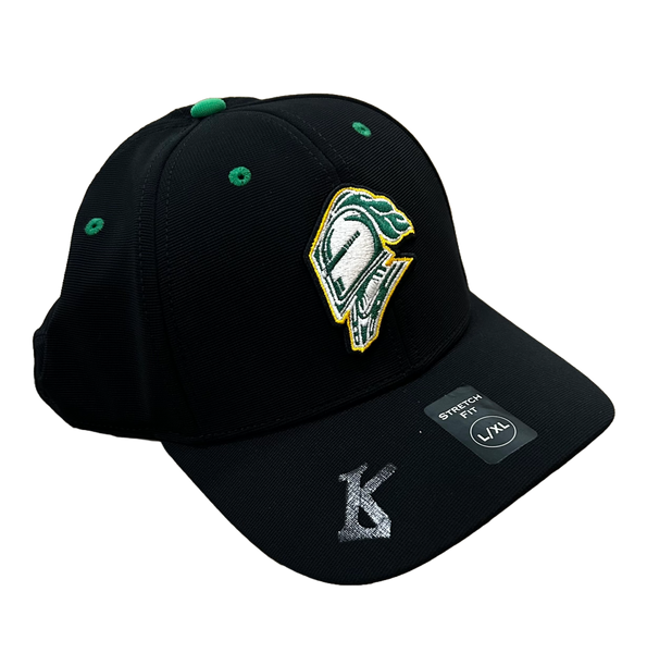 London Knights Black Stretch Fit Hat