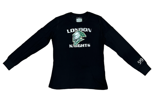 519 Womens Long Sleeve Distressed Tee