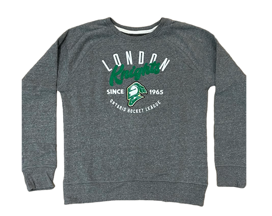 Women's Campus Crew Charcoal Crewneck