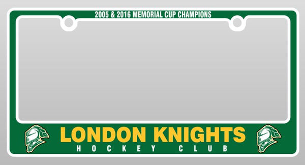 London Knights License Plate Frame