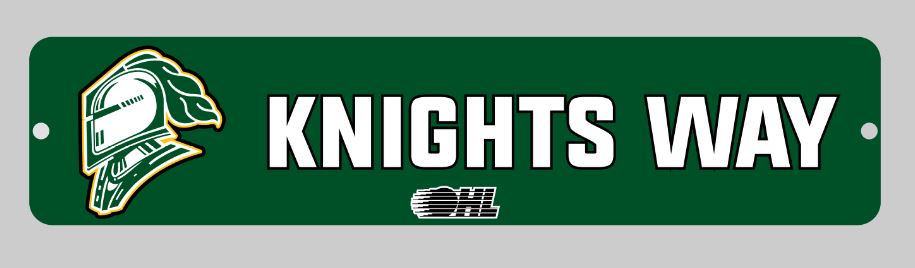 London Knights Street Sign